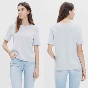 ⭐️ Madewell Gray Crew Neck Sweater Small